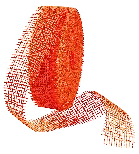 Deco Woerner Jutegarn Juteband Geschenkschnurr Jutegewebe Bindegarn Juteband 4 cm/20 m orange Deco Woerner Jutegarn Juteband Geschenkschnurr Jutegewebe Bindegarn Juteband 4 cm/20 m orange von Deco Woerner