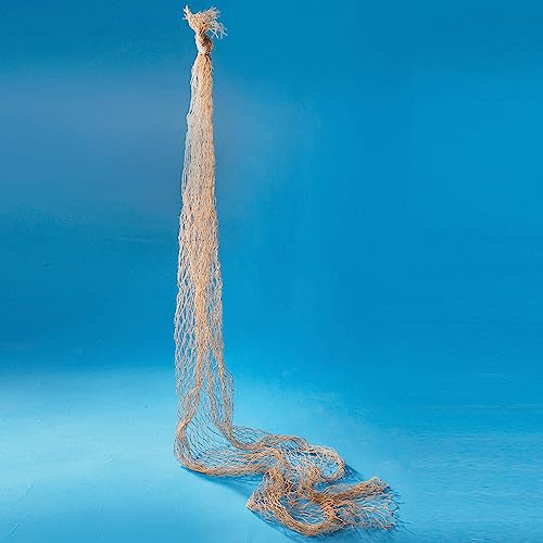 Deko-Netz Sommerdeko Maritimedeko Maritim Fischernetz aus Jute Natur 200 x 250 cm von Deco Woerner
