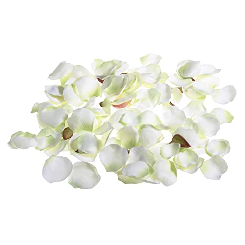 Rosenblätter weiß zum Streuen und Dekorieren per Pack á 100 Stück von Deco Woerner