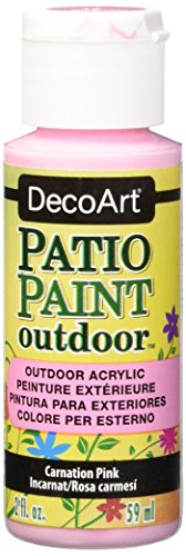 Deco Art Outdoor Acrylfarbe, Acryl, Carnation Pink, 59 ml Deco Art Outdoor Acrylfarbe, Acryl, Carnation Pink, 59 ml von DecoArt