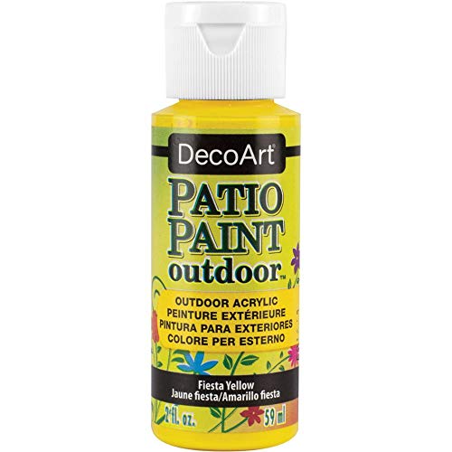 Deco Art Yellow Acrylfarbe für den Außenbereich, Party, Gelb, 59 ml von Deco Art