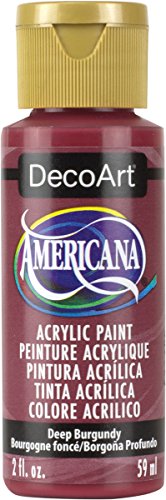 DecoArt Americana 2 oz Mehrzweck-Acrylfarbe, 59 ml, Deep Burgund DecoArt Americana 2 oz Mehrzweck-Acrylfarbe, 59 ml, Deep Burgund von DecoArt