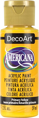 DecoArt Americana 2 oz Mehrzweck-Acrylfarbe, 59 ml, Primary Gelb DecoArt Americana 2 oz Mehrzweck-Acrylfarbe, 59 ml, Primary Gelb von DecoArt