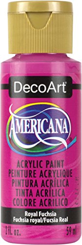 DecoArt Americana 2 oz Mehrzweck-Acrylfarbe, 59 ml, Royal Fuchsia von DecoArt