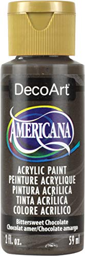 DecoArt Americana Mehrzweck-Acrylfarbe, 59 ml, Bittersweet Chocolate DecoArt Americana Mehrzweck-Acrylfarbe, 59 ml, Bittersweet Chocolate von DecoArt