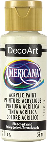 DecoArt Americana Mehrzweck-Acrylfarbe, 59 ml, Bleached Sand von DecoArt