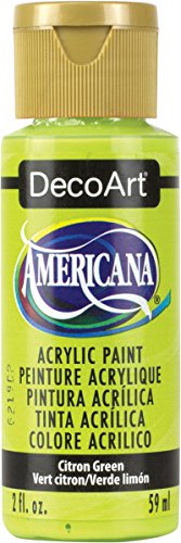 DecoArt Americana Mehrzweck-Acrylfarbe, 59 ml, Citron Grün DecoArt Americana Mehrzweck-Acrylfarbe, 59 ml, Citron Grün von DecoArt