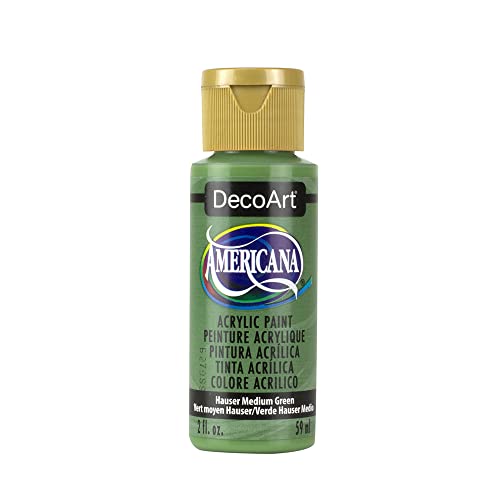 DecoArt Americana Mehrzweck-Acrylfarbe, 59 ml, Hauser Medium Grün DecoArt Americana Mehrzweck-Acrylfarbe, 59 ml, Hauser Medium Grün von DecoArt