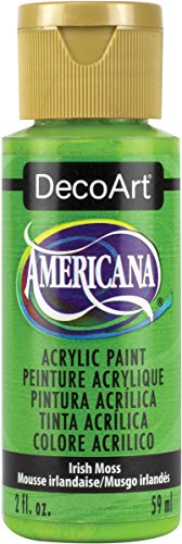 DecoArt Americana Mehrzweck-Acrylfarbe, 59 ml, Irish Moss von DecoArt