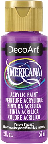DecoArt Americana Mehrzweck-Acrylfarbe, 59 ml, Lila Pizazz DecoArt Americana Mehrzweck-Acrylfarbe, 59 ml, Lila Pizazz von DecoArt