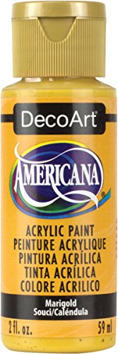 DecoArt Americana Mehrzweck-Acrylfarbe, 59 ml, Marigold DecoArt Americana Mehrzweck-Acrylfarbe, 59 ml, Marigold von DecoArt
