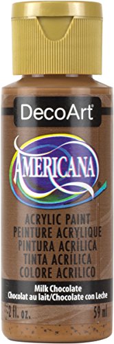 DecoArt Americana Mehrzweck-Acrylfarbe, 59 ml, Milk Chocolate von DecoArt