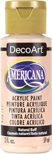 DecoArt Americana Mehrzweck-Acrylfarbe, 59 ml, Natur-Buff von DecoArt