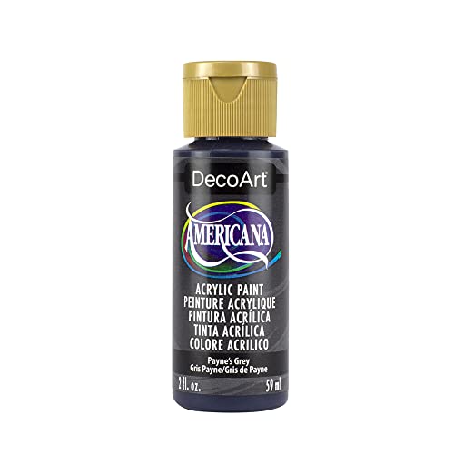 DecoArt Americana Mehrzweck-Acrylfarbe, 59 ml, Payne's Grau DecoArt Americana Mehrzweck-Acrylfarbe, 59 ml, Payne's Grau von DecoArt