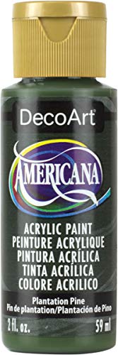 DecoArt Americana Mehrzweck-Acrylfarbe, 59 ml, Plantation Pine DecoArt Americana Mehrzweck-Acrylfarbe, 59 ml, Plantation Pine von DecoArt