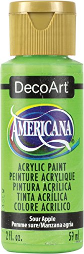 DecoArt Americana Mehrzweck-Acrylfarbe, 59 ml, Sour Apple DecoArt Americana Mehrzweck-Acrylfarbe, 59 ml, Sour Apple von DecoArt