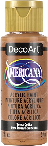DecoArt Americana Mehrzweck-Acrylfarbe, 59 ml, Terra Cotta von DecoArt