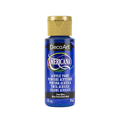 DecoArt Americana Mehrzweck-Acrylfarbe, 59 ml, True Blau DecoArt Americana Mehrzweck-Acrylfarbe, 59 ml, True Blau von DecoArt