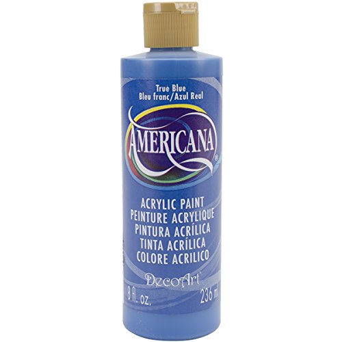 DecoArt Americana Mehrzweck-Acrylfarbe, 59 ml, True Blau DecoArt Americana Mehrzweck-Acrylfarbe, 59 ml, True Blau von DecoArt