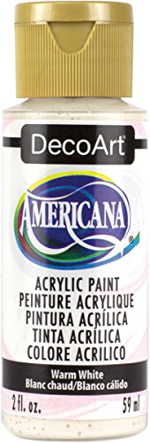 DecoArt Americana Mehrzweck-Acrylfarbe, 59 ml, Warm Weiß DecoArt Americana Mehrzweck-Acrylfarbe, 59 ml, Warm Weiß von DecoArt