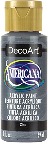 DecoArt Americana Mehrzweck-Acrylfarbe, 59 ml, Zinc DecoArt Americana Mehrzweck-Acrylfarbe, 59 ml, Zinc von DecoArt