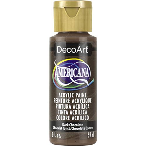 DecoArt Americana Mehrzweck-Acrylfarbe, 59 ml, dunkles Chocolate DecoArt Americana Mehrzweck-Acrylfarbe, 59 ml, dunkles Chocolate von DecoArt