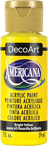 DecoArt Americana Mehrzweck-Acrylfarbe, 59 ml, helles Gelb DecoArt Americana Mehrzweck-Acrylfarbe, 59 ml, helles Gelb von DecoArt