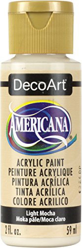 DecoArt Americana Mehrzweck-Acrylfarbe, 59 ml, helles Mocha DecoArt Americana Mehrzweck-Acrylfarbe, 59 ml, helles Mocha von DecoArt