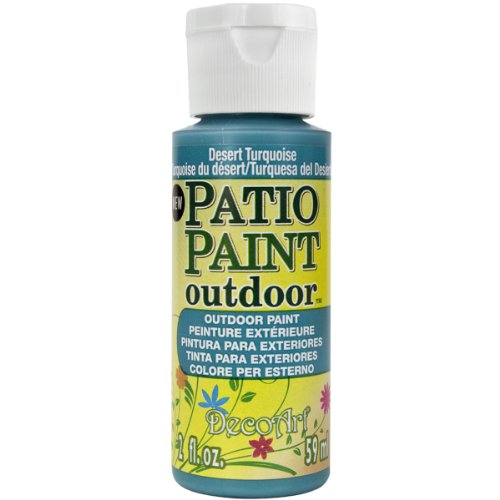 DecoArt Outdoor Acrylfarbe, Acryl, Desert Turquoise, 59 ml DecoArt Outdoor Acrylfarbe, Acryl, Desert Turquoise, 59 ml von DecoArt