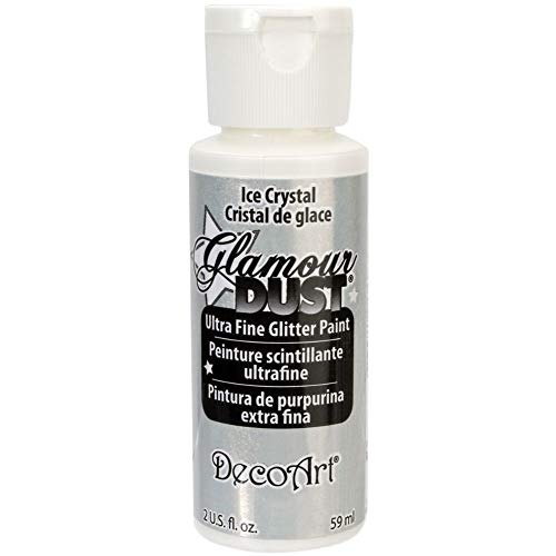 DecoArt USA Produkt - Glamour Staub Glitter Paint 2 Ounces-Ice Crystal von DecoArt