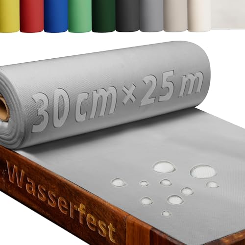 DecoHomeTextil Heimtextilmanufaktur Tischläufer Rolle Tischdeckenrolle Vliesstoff Vlies Grau 0.3 x 25 m 80g/m² abwaschbar wasserabweisend DecoHomeTextil Heimtextilmanufaktur Tischläufer Rolle Tischdeckenrolle Vliesstoff Vlies Grau 0.3 x 25 m 80g/m² abwaschbar wasserabweisend von DecoHomeTextil Heimtextilmanufaktur