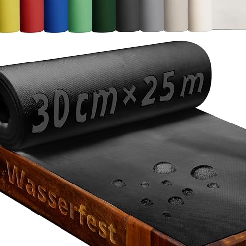 DecoHomeTextil Heimtextilmanufaktur Tischläufer Rolle Tischdeckenrolle Vliesstoff Vlies Schwarz 0.3 x 25 m 80g/m² abwaschbar wasserabweisend DecoHomeTextil Heimtextilmanufaktur Tischläufer Rolle Tischdeckenrolle Vliesstoff Vlies Schwarz 0.3 x 25 m 80g/m² abwaschbar wasserabweisend von DecoHomeTextil Heimtextilmanufaktur