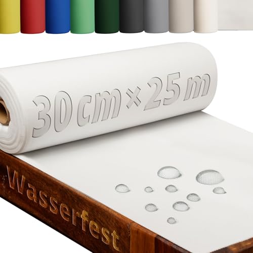 DecoHomeTextil Heimtextilmanufaktur Tischläufer Rolle Tischdeckenrolle Vliesstoff Vlies Weiß 0.3 x 25 m 80g/m² abwaschbar wasserabweisend DecoHomeTextil Heimtextilmanufaktur Tischläufer Rolle Tischdeckenrolle Vliesstoff Vlies Weiß 0.3 x 25 m 80g/m² abwaschbar wasserabweisend von DecoHomeTextil Heimtextilmanufaktur