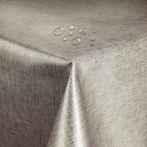 Tischdecke 100% Polyester mit Antirutsch-Funktion Uni Grau Rechteckig 110 x 80 cm Tischwäsche Tischdecke 100% Polyester mit Antirutsch-Funktion Uni Grau Rechteckig 110 x 80 cm Tischwäsche von DecoHomeTextil Heimtextilmanufaktur