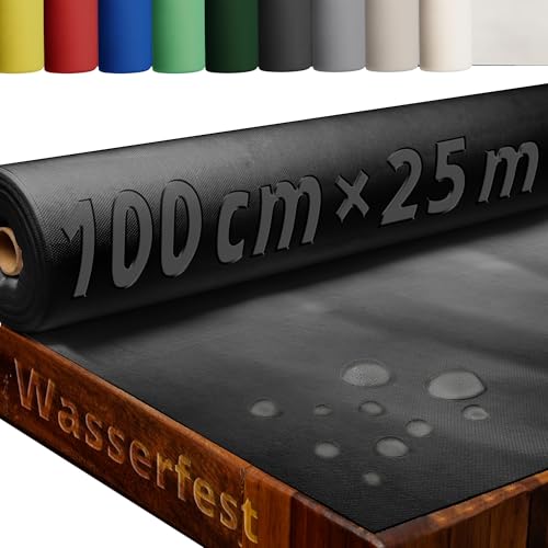 Tischdecke Rolle Tischdeckenrolle Vliesstoff Vlies Schwarz 1 x 25 m 80g/m² abwaschbar wasserabweisend Tischdecke Rolle Tischdeckenrolle Vliesstoff Vlies Schwarz 1 x 25 m 80g/m² abwaschbar wasserabweisend von DecoHomeTextil Heimtextilmanufaktur