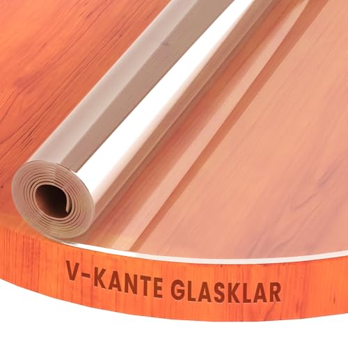 Transparente Folie 2mm abgeschrägte V Kante, glasklar und Hochglanz Schutzfolie Tischschutz Tischdecke Größe wählbar Rund 55 cm V-Kante Schutztischdecke Transparente Folie 2mm abgeschrägte V Kante, glasklar und Hochglanz Schutzfolie Tischschutz Tischdecke Größe wählbar Rund 55 cm V-Kante Schutztischdecke von DecoHomeTextil Heimtextilmanufaktur