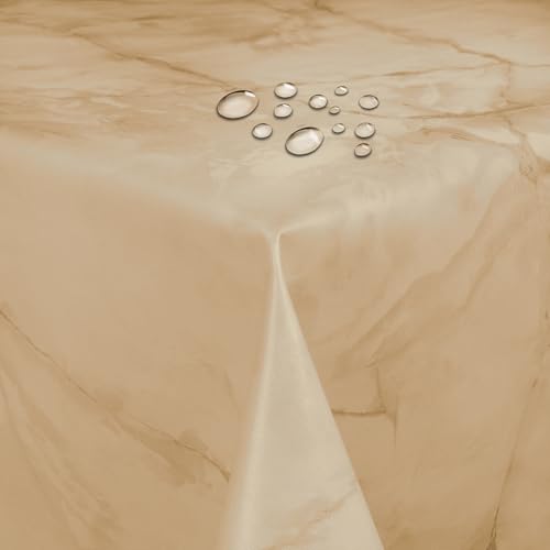 Wachstuch Wachstischdecke Tischdecke Breite und Länge wählbar abwaschbare Gartentischdecke Lack Marmor Beige 130 x 140 cm Eckig Wachstuch Wachstischdecke Tischdecke Breite und Länge wählbar abwaschbare Gartentischdecke Lack Marmor Beige 130 x 140 cm Eckig von DecoHomeTextil Heimtextilmanufaktur
