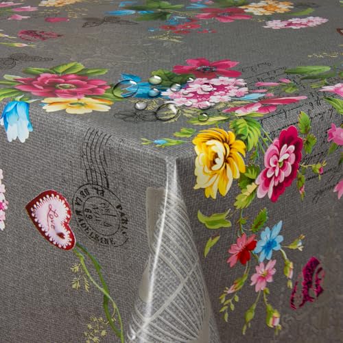 Wachstuch Wachstischdecke Tischdecke Gartentischdecke Paradies Vogel Anthrazit Breite & Länge wählbar 140 x 400 cm Eckig abwaschbar Wachstuch Wachstischdecke Tischdecke Gartentischdecke Paradies Vogel Anthrazit Breite & Länge wählbar 140 x 400 cm Eckig abwaschbar von DecoHomeTextil Heimtextilmanufaktur