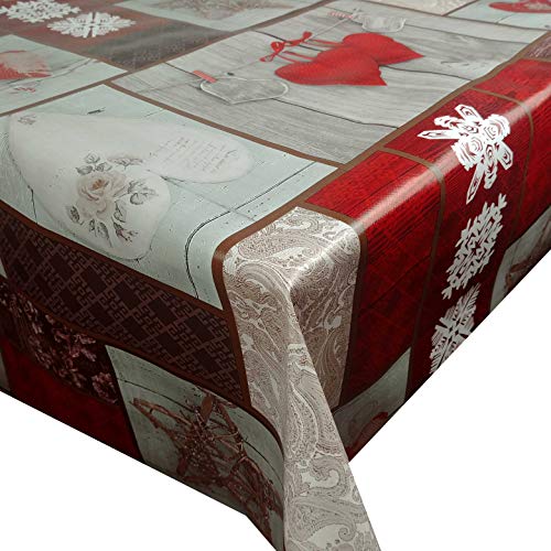 Wachstuch Wachstischdecke Tischdecke Gartentischdecke Weihnachten Schneeflocken Herzen Rot Breite & Länge wählbar 120 x 330 cm Eckig abwaschbar Wachstuch Wachstischdecke Tischdecke Gartentischdecke Weihnachten Schneeflocken Herzen Rot Breite & Länge wählbar 120 x 330 cm Eckig abwaschbar von DecoHomeTextil Heimtextilmanufaktur