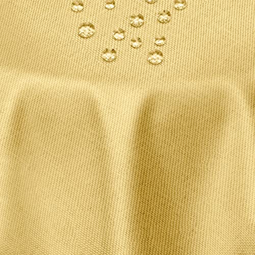Leinen Optik Tischdecke Tischtuch Tafeldecke Leinendecke Abwaschbar Wasserabweisend Oval 135 x 180 cm Gelb Fleckschutz Pflegeleicht mit Saumrand Leinentuch Leinen Optik Tischdecke Tischtuch Tafeldecke Leinendecke Abwaschbar Wasserabweisend Oval 135 x 180 cm Gelb Fleckschutz Pflegeleicht mit Saumrand Leinentuch von DecoHomeTextil Heimtextilmanufaktur