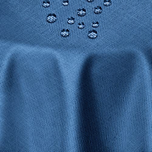 Leinen Optik Tischdecke Tischtuch Tafeldecke Leinendecke Abwaschbar Wasserabweisend Oval 160 x 220 cm Dunkelblau Fleckschutz Pflegeleicht mit Saumrand Leinentuch Leinen Optik Tischdecke Tischtuch Tafeldecke Leinendecke Abwaschbar Wasserabweisend Oval 160 x 220 cm Dunkelblau Fleckschutz Pflegeleicht mit Saumrand Leinentuch von DecoHomeTextil Heimtextilmanufaktur