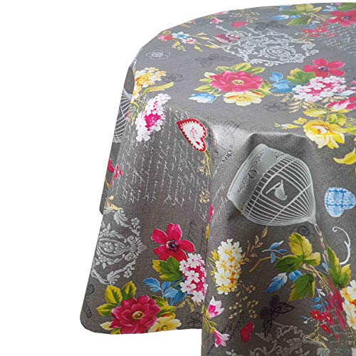 Wachstuch Wachstischdecke Tischdecke Gartentischdecke Paradiesvogel Grau Oval 130 x 200 cm abwaschbar gefaltet Wachstuch Wachstischdecke Tischdecke Gartentischdecke Paradiesvogel Grau Oval 130 x 200 cm abwaschbar gefaltet von DecoHomeTextil Heimtextilmanufaktur