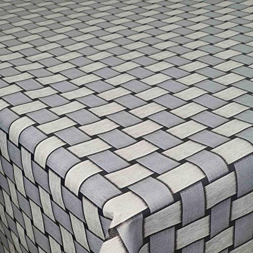 Wachstuch Wachstischdecke Tischdecke Gartentischdecke Rattan Grau Eckig 130 x 160 cm abwaschbar gefaltet Wachstuch Wachstischdecke Tischdecke Gartentischdecke Rattan Grau Eckig 130 x 160 cm abwaschbar gefaltet von DecoHomeTextil Heimtextilmanufaktur