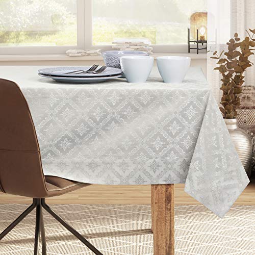 DecoKing Tischdecke 120x160 cm mit Briefecke Baumwolle Barock Beige Maya DecoKing Tischdecke 120x160 cm mit Briefecke Baumwolle Barock Beige Maya von DecoKing
