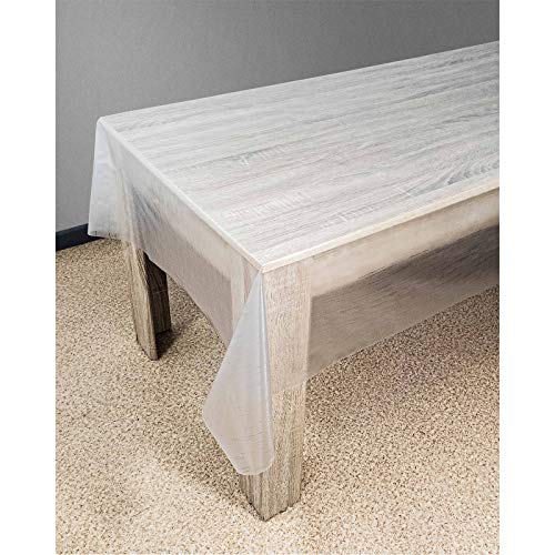 DecoMeister Tischdecke Tischbelag Tischabdeckung Tischtuch Tischfolie Tischplattenschutz Vinyl-Tischdecke Küche Meterware Schutzfolie je Laufmeter 140x100 cm halbdurchsichtig Borkenkäfer Glatt DecoMeister Tischdecke Tischbelag Tischabdeckung Tischtuch Tischfolie Tischplattenschutz Vinyl-Tischdecke Küche Meterware Schutzfolie je Laufmeter 140x100 cm halbdurchsichtig Borkenkäfer Glatt von DecoMeister