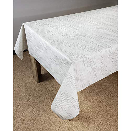 DecoMeister Wachstuch Tischdecke Tischbelag Tischabdeckung abwaschbar Tischtuch Tischfolie Tischplattenschutz Vinyl-Tischdecke Küche Esszimmer Küchentisch 140x160 cm Graue Striche DecoMeister Wachstuch Tischdecke Tischbelag Tischabdeckung abwaschbar Tischtuch Tischfolie Tischplattenschutz Vinyl-Tischdecke Küche Esszimmer Küchentisch 140x160 cm Graue Striche von DecoMeister