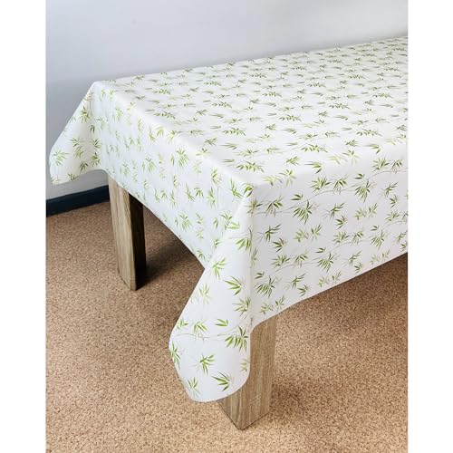 DecoMeister Wachstuch Tischdecke Tischbelag Tischabdeckung abwaschbar Tischtuch Tischfolie Tischplattenschutz Vinyl-Tischdecke Küche Esszimmer Küchentisch 140x210 cm Bambus Blätter DecoMeister Wachstuch Tischdecke Tischbelag Tischabdeckung abwaschbar Tischtuch Tischfolie Tischplattenschutz Vinyl-Tischdecke Küche Esszimmer Küchentisch 140x210 cm Bambus Blätter von DecoMeister