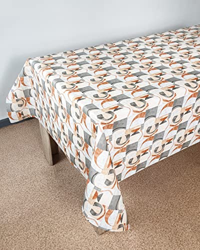 DecoMeister Wachstuch Tischdecke Tischbelag Tischabdeckung abwaschbar Tischtuch Tischfolie Tischplattenschutz Vinyl-Tischdecke Küche Esszimmer Küchentisch 140x270 cm Braunes Muster DecoMeister Wachstuch Tischdecke Tischbelag Tischabdeckung abwaschbar Tischtuch Tischfolie Tischplattenschutz Vinyl-Tischdecke Küche Esszimmer Küchentisch 140x270 cm Braunes Muster von DecoMeister