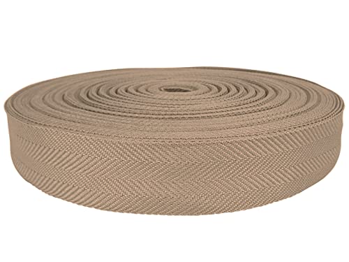 Teppicheinfassband Abschlussband Einfassband Band zum Nähen Saumband Köperband Nahtband Fischgrätmuster Zweifarbig Teppich Polstermöbel Autopolsterung 40mm Breite x Laufmeter Beige – Grau Teppicheinfassband Abschlussband Einfassband Band zum Nähen Saumband Köperband Nahtband Fischgrätmuster Zweifarbig Teppich Polstermöbel Autopolsterung 40mm Breite x Laufmeter Beige – Grau von DecoMeister