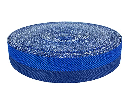 Teppicheinfassband Abschlussband Einfassband Klebeband zum Aufbügeln Klebe Saumband Fischgrätmuster Zweifarbig Teppich Polstermöbel Autopolsterung 40mm Breite x 1000cm Marineblau - Blau Teppicheinfassband Abschlussband Einfassband Klebeband zum Aufbügeln Klebe Saumband Fischgrätmuster Zweifarbig Teppich Polstermöbel Autopolsterung 40mm Breite x 1000cm Marineblau - Blau von DecoMeister